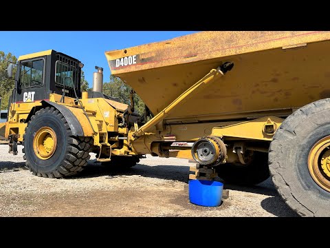 Replacing a Damaged Wheel Hub - Caterpillar 40 Ton Haul Truck