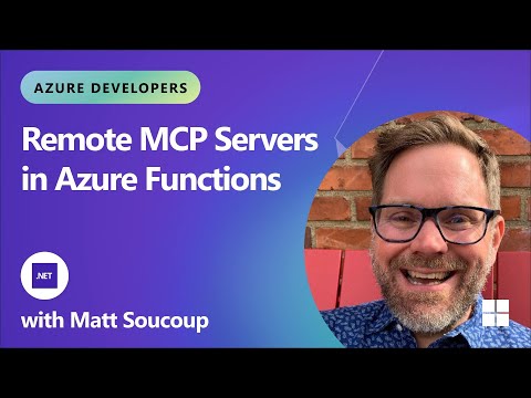 Build Remote MCP servers using Azure Functions in C# & .NET