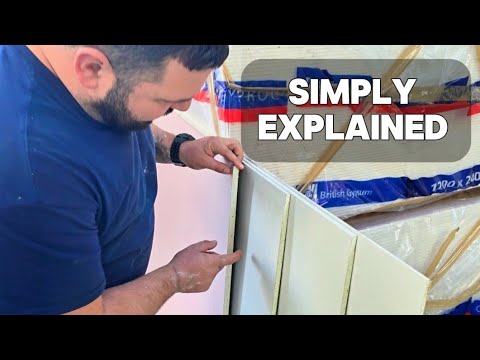 BEGINNERS ALWAYS USE THE WRONG PLASTER BOARDS!