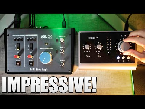 SOLID STATE LOGIC SSL2+ VS AUDIENT ID14 MKII