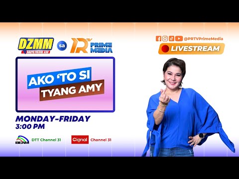 AKO 'TO SI TYANG AMY | DECEMBER 4, 2025 | DZMM sa PRTV Prime Media