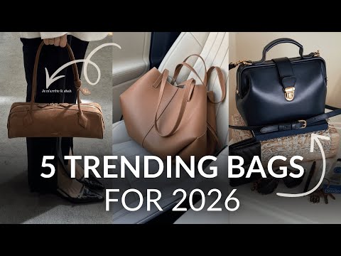 5 Trending Bags for 2026 | Chic, Elegant & Expensive-Looking Styles | For elegant women
