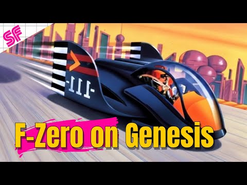 G-ZERO - F-Zero demo for the Megadrive \ Genesis