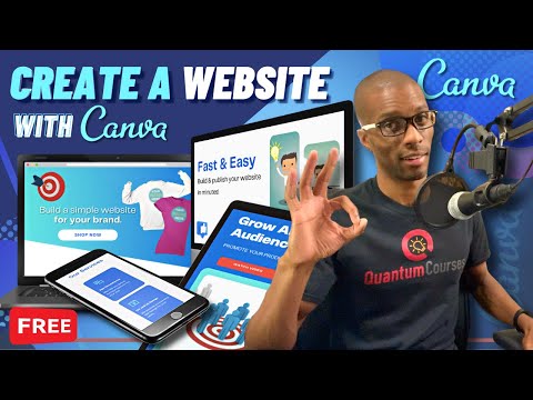 How To Create A Website With Canva (Free)