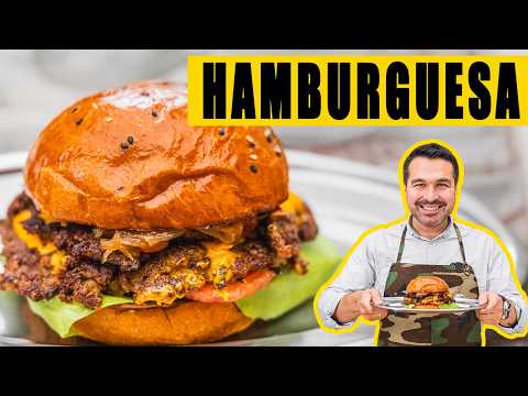 CÓMO PREPARAR UNA HAMBURGUESA SMASH EN CASA | GIACOMO BOCCHIO