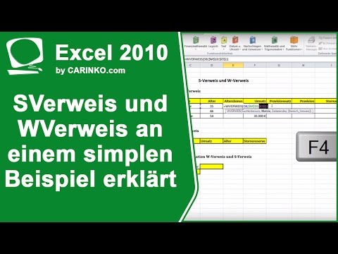 SVerweis und WVerweis an einem simplen Beispiel erklärt - carinko.com