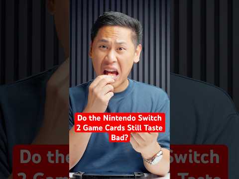 DON’T PUT THE NINTENDO SWITCH 2 GAME CARD IN YOUR MOUTH 😭