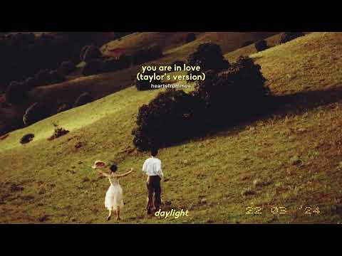 you are in love (taylor's version) | a taylor swift playlist