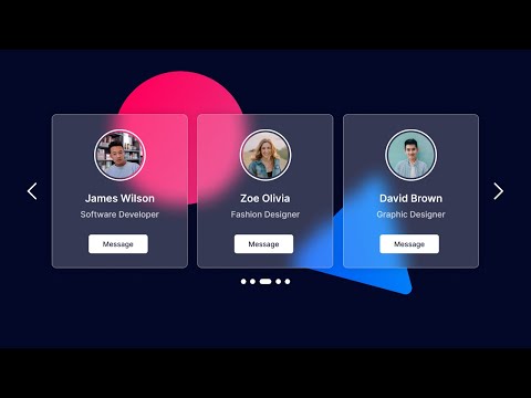 Create Responsive Card Slider in HTML CSS & JavaScript | Step-by-Step Tutorial