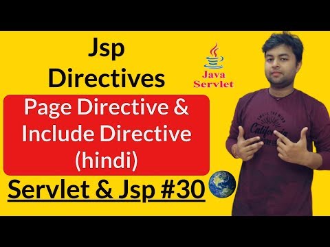Jsp directives | Directive tags in Jsp | hindi | Servlet #30