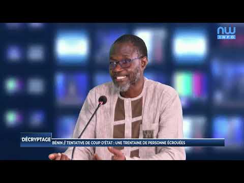 Bénin // tentative de coup d'état : une trentaine de personne écrouées