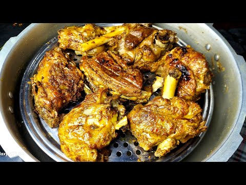 Mutton steam Roast in Pressure Cooker - Shadiyoon Wala Mutton Steam Eid Special