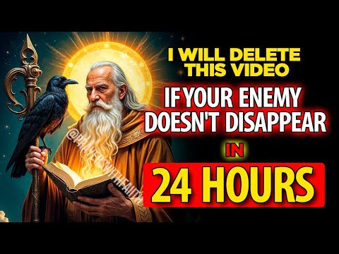 YOUR ENEMY WILL DISAPPEAR WITHOUT YOU NOTICING | WITH THIS PRAYER TO SAINT BENEDICT  IT NEVER FAILS