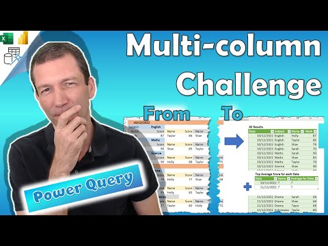Power Query Multi Column Data  - Best In Class Challenge