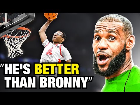 LeBron James 15 Year-Old Son Is CRAZY Good!