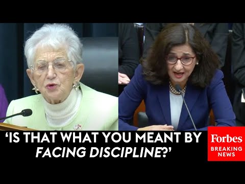 Virginia Foxx Grills Columbia University President Minouche Shafik About Actions Taken After Oct. 7