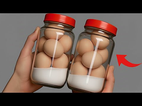 Keep eggs fresh for 12 months without a refrigerator–my grandmothers secret