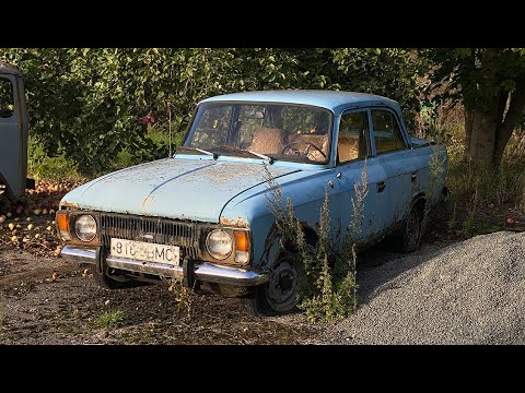 Starting Moskvich 412 After 7 Years + Test Drive