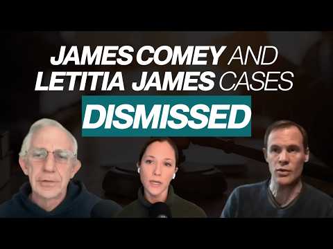 Lawfare Live: Judge Dismisses Indictments Against James Comey and Letita James