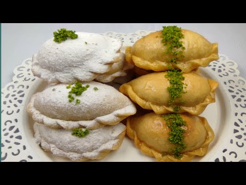 طرز تهیه قطاب اصیل کرمان،دردو شکل پودر قندی و شربتی،به سبک قنادی های کرمان برای اولین بارفضای مجازی