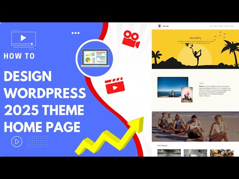 Create Home Page Tutorial Using WordPress Twenty Twenty-Five (2025) Theme