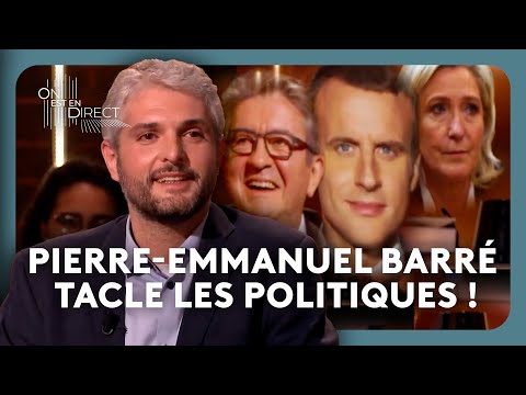 Pierre-Emmanuel Barré tire le portrait acerbe des politiques