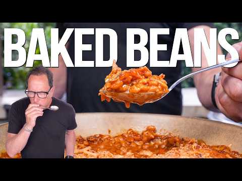 THE ULTIMATE BBQ BAKED BEANS (YOU'LL NEVER GO BACK) | SAM THE COOKING GUY