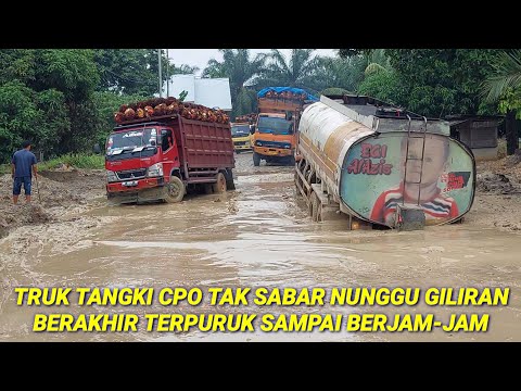 CPO TANK TRUCK CAN'T WAIT FOR YOUR TURN || ENDED UP SLOWING FOR HOURS