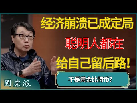 经济崩溃已成定局！聪明人都在给自己留后路！一定要准备好plan b#窦文涛 #梁文道 #马未都 #周轶君 #马家辉 #许子东 #圆桌派  #圆桌派第八季