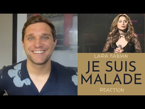 Actor and Filmmaker REACTION - "JE SUIS MALADE" Lara Fabian Live!