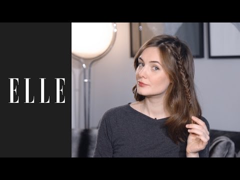 How to make a fishtail braid?┃ELLE Coiffure