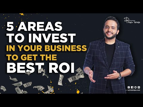 Investing in Business | 5 Areas of To Invest | Get Better ROI In Business | Rajiv Talreja