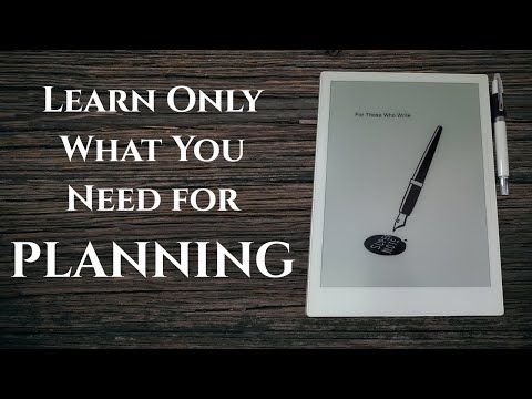 Supernote Tutorial for Beginners - Planning Guide 2025