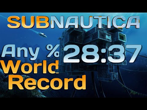 Subnautica Beaten in under 29 minutes for the FIRST time - Any% Former World Record (28:37 RTA)