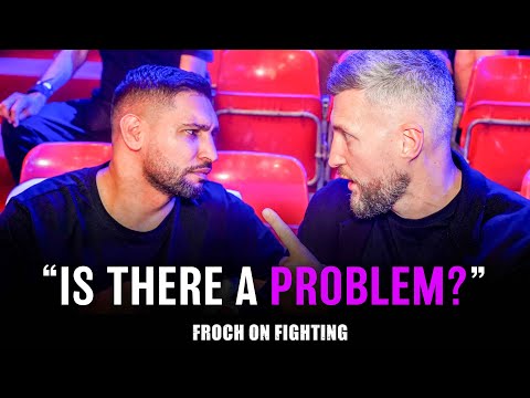 "HAVE WE GOT BEEF?" Carl Froch and Amir Khan CLASH in Dubai