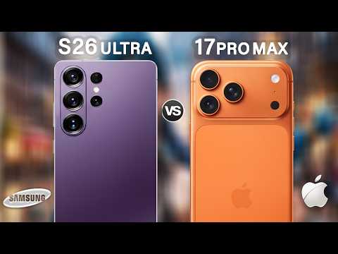 Samsung Galaxy S26 Ultra Vs iPhone 17 Pro Max | What's New?