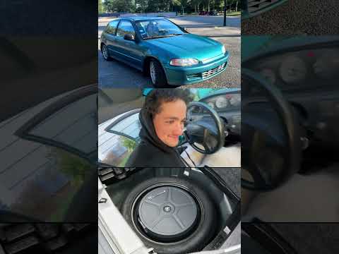 Full video up now on my channel! #egcivic #caraudio #subwoofer #honda #diymechanic #diyaudio