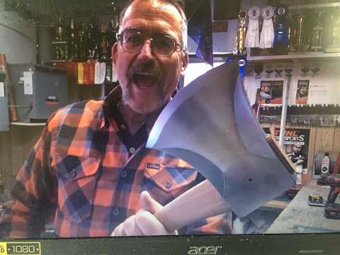 How to sharpen an axe