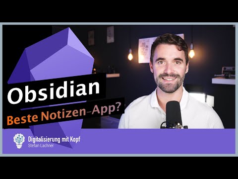 Besser als Notion, OneNote und Co? Obsidian.md + kostenloser Videokurs!