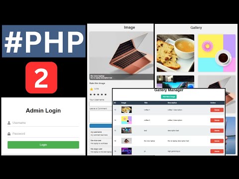 PHP Image Gallery System with User Ratings & Comments (2) - PHP Web Application With MySQL Database