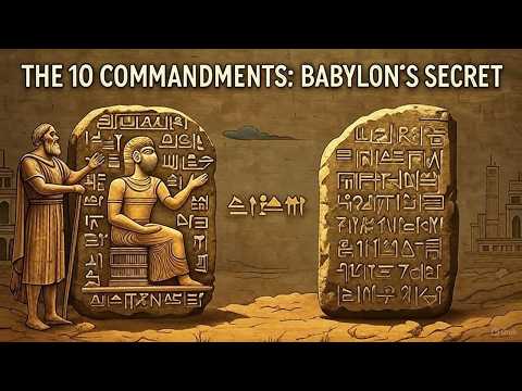 Historical Rabbit Hole: The TRUE Pagan Origin of the 10 Commandments (They're Just Babylonian Law)