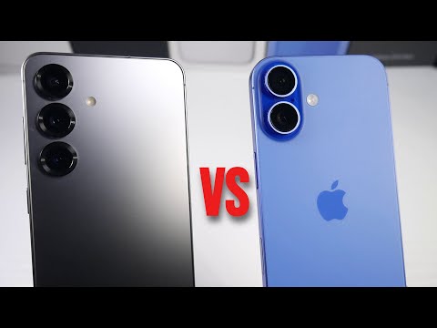 iPhone 16 VS Samsung Galaxy S25 - (Speed Test, Camera Comparison, Speakers & PUBG)