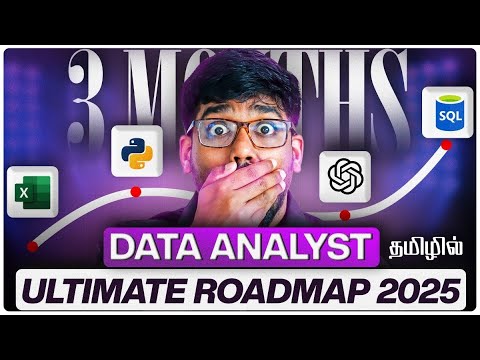 (DATA ANALYST ROADMAP 🤔) Become in 90 Days | Step by Step Breakdown in tamil| AI Coach John