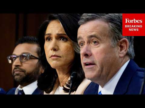 BREAKING: Tulsi Gabbard, Kash Patel, John Ratcliffe Testify Before Senate Amid Ongoing War With Iran