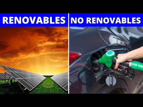 Recursos energéticos RENOVABLES Y NO RENOVABLES: tipos, diferencias e importancia⚡