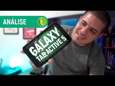 GALAXY TAB ACTIVE 5: tablet "INDESTRUTÍVEL" da SAMSUNG que FUNCIONA SEM BATERIA | Análise / Review