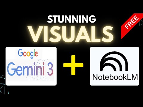 Gemini 3 + NotebookLM creates stunning VISUALS & CHARTS in minutes!