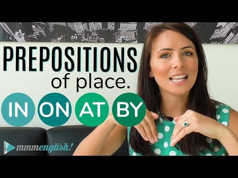 Prepositions of PLACE  👉  IN / ON / AT / BY  👈  Common English Grammar Mistakes