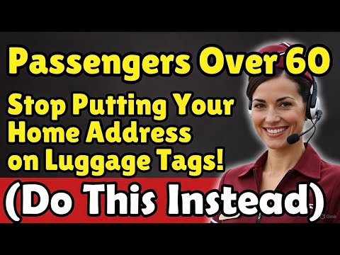 Stop Putting Your Home Address on Luggage Tags! (2026 Security Warning EVERY Traveler Must Know)