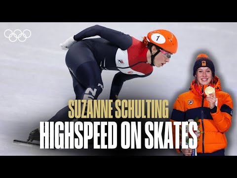 Suzanne Schulting Defends Short Track Gold 🤩🇳🇱 | Winter Olympics | Athlete Highlights